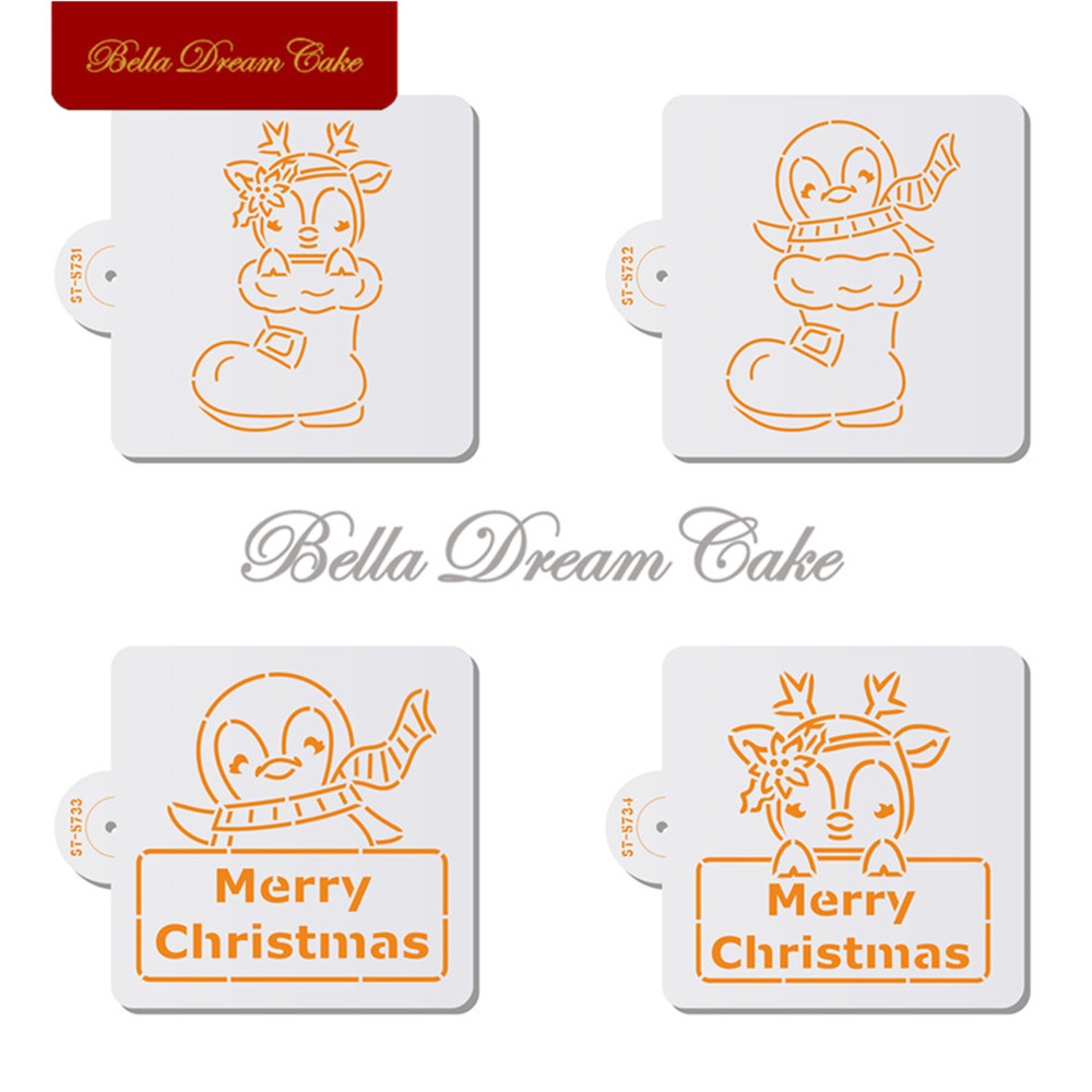 Coffee Stencil Art - Cookies Stencil Template para DIY, Biscuit