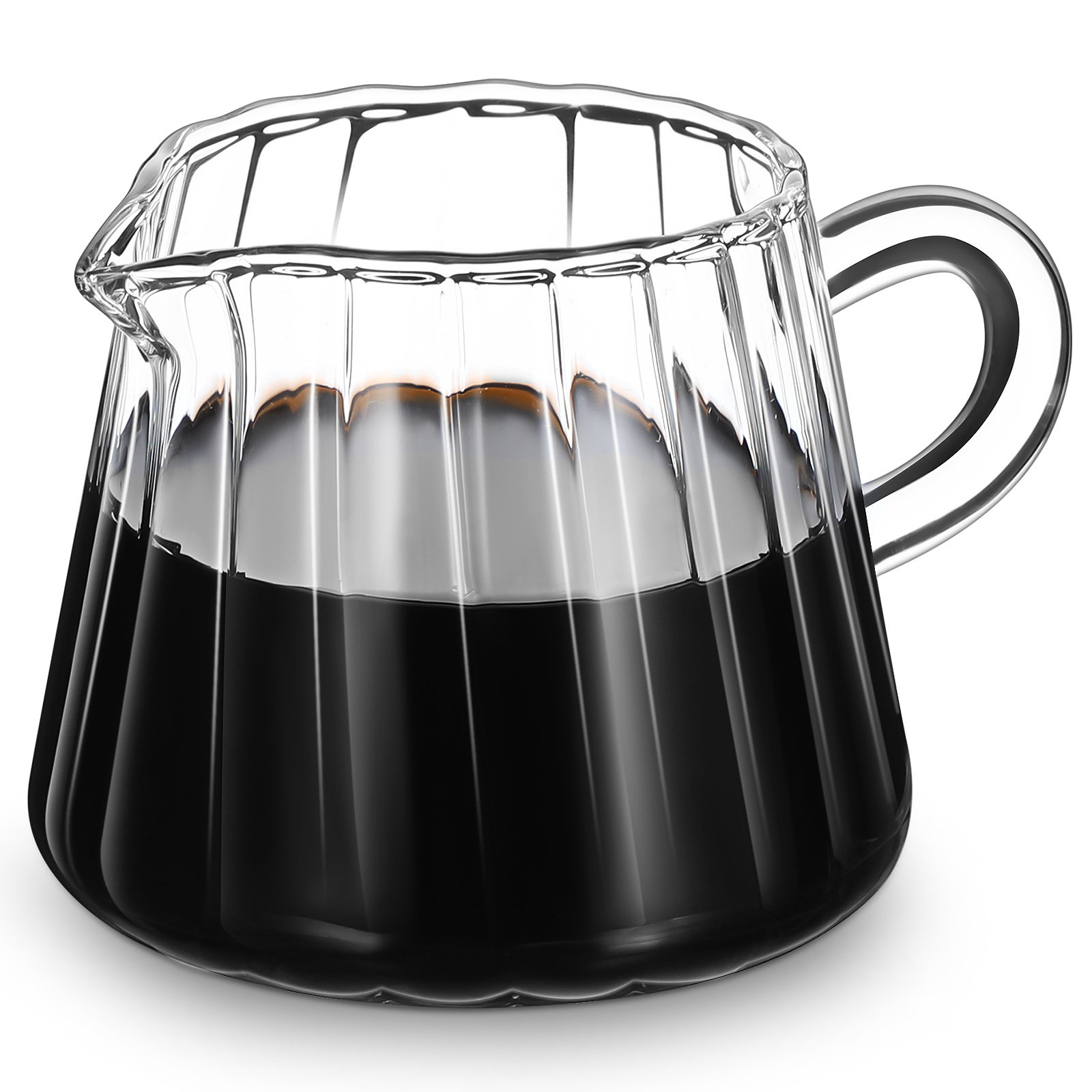 Coffee Tea Creamer - Jarra de Vidro para Creme e