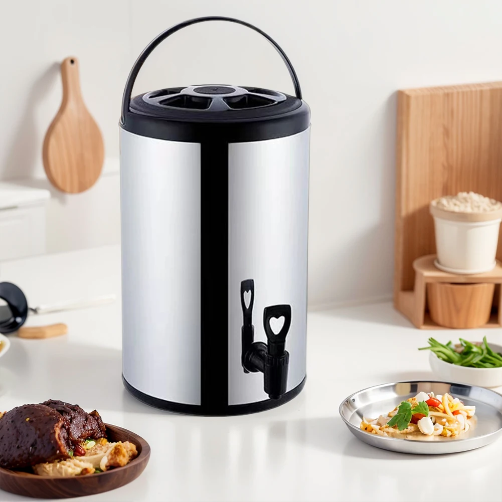 Dispenser Coffee And Tea - Balde Térmico de Aço Inoxidável com