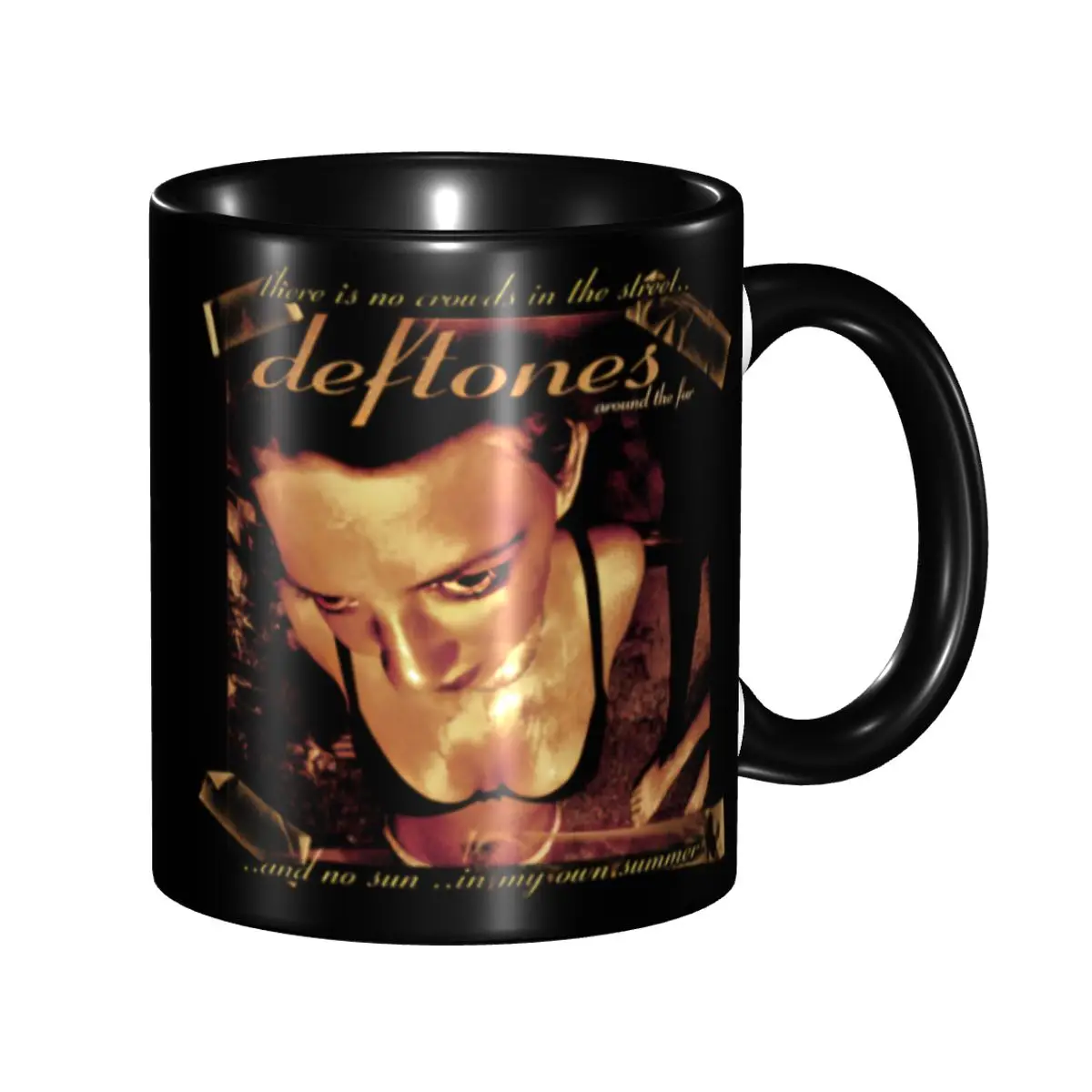 Alternative To Coffee And Tea - Caneca Personalizada de Cerâmica Deftoness com