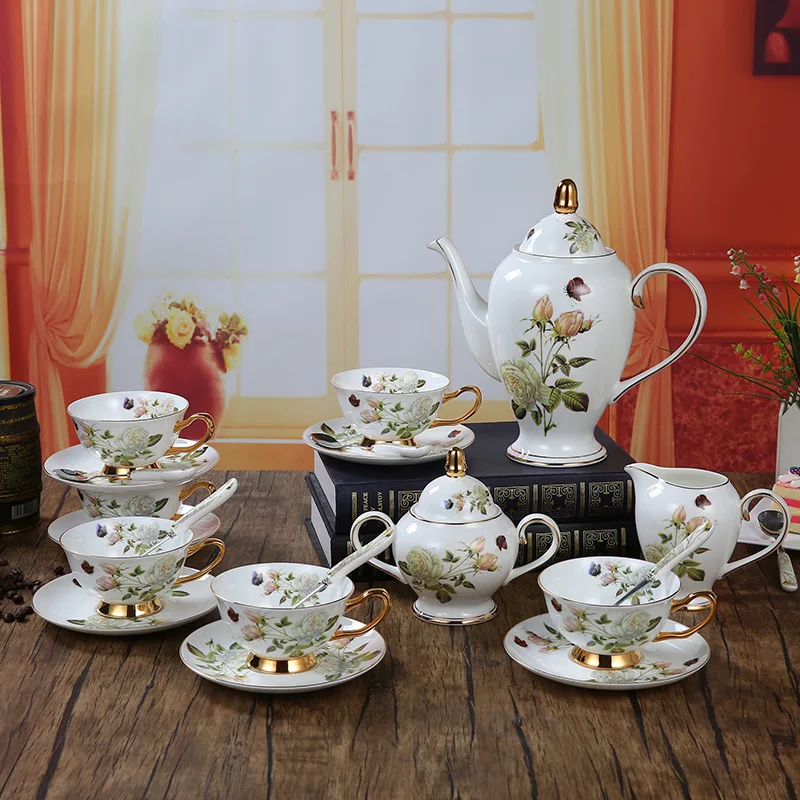 Coffee Tea Creamer - osso china conjunto de café estilo