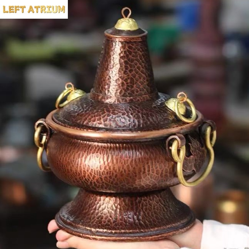 Coffee Bean And Tea Leaf - Vaso Artesanal Multifuncional de Cobre Puro