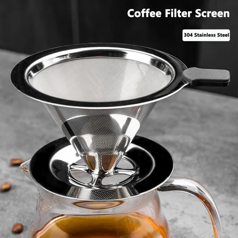Dispenser Coffee And Tea - Suporte para filtro de café reutilizável,