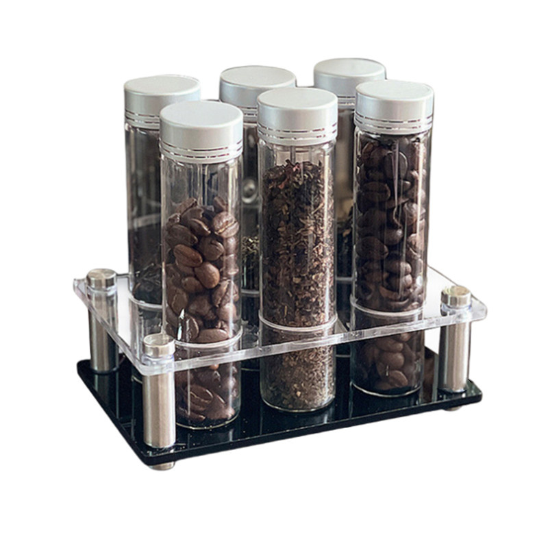 Coffee Tea Display - Recipiente de armazenamento de grãos de