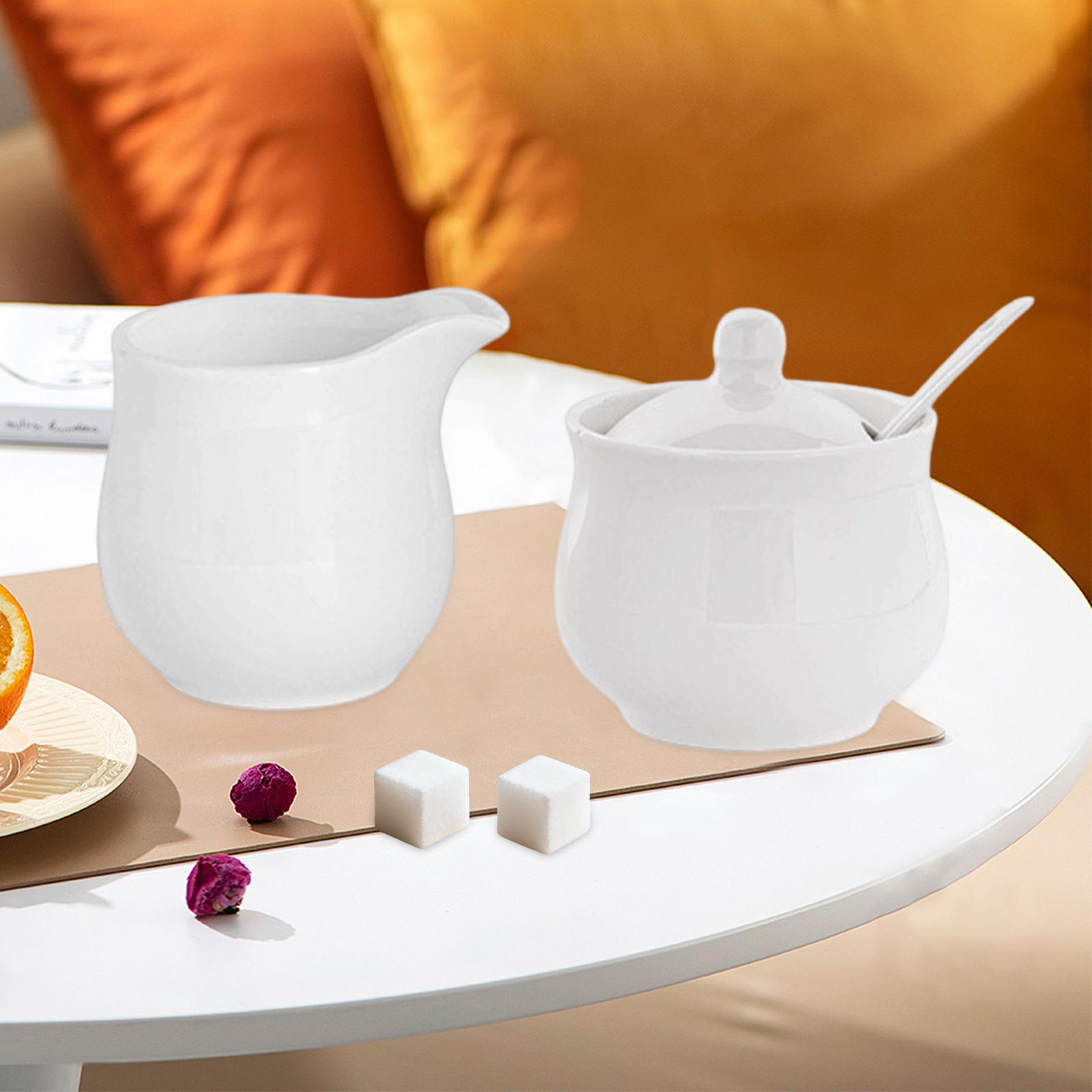 Conjunto Retrô de Açucareiro e - Coffee Tea Creamer avaliação e preço
