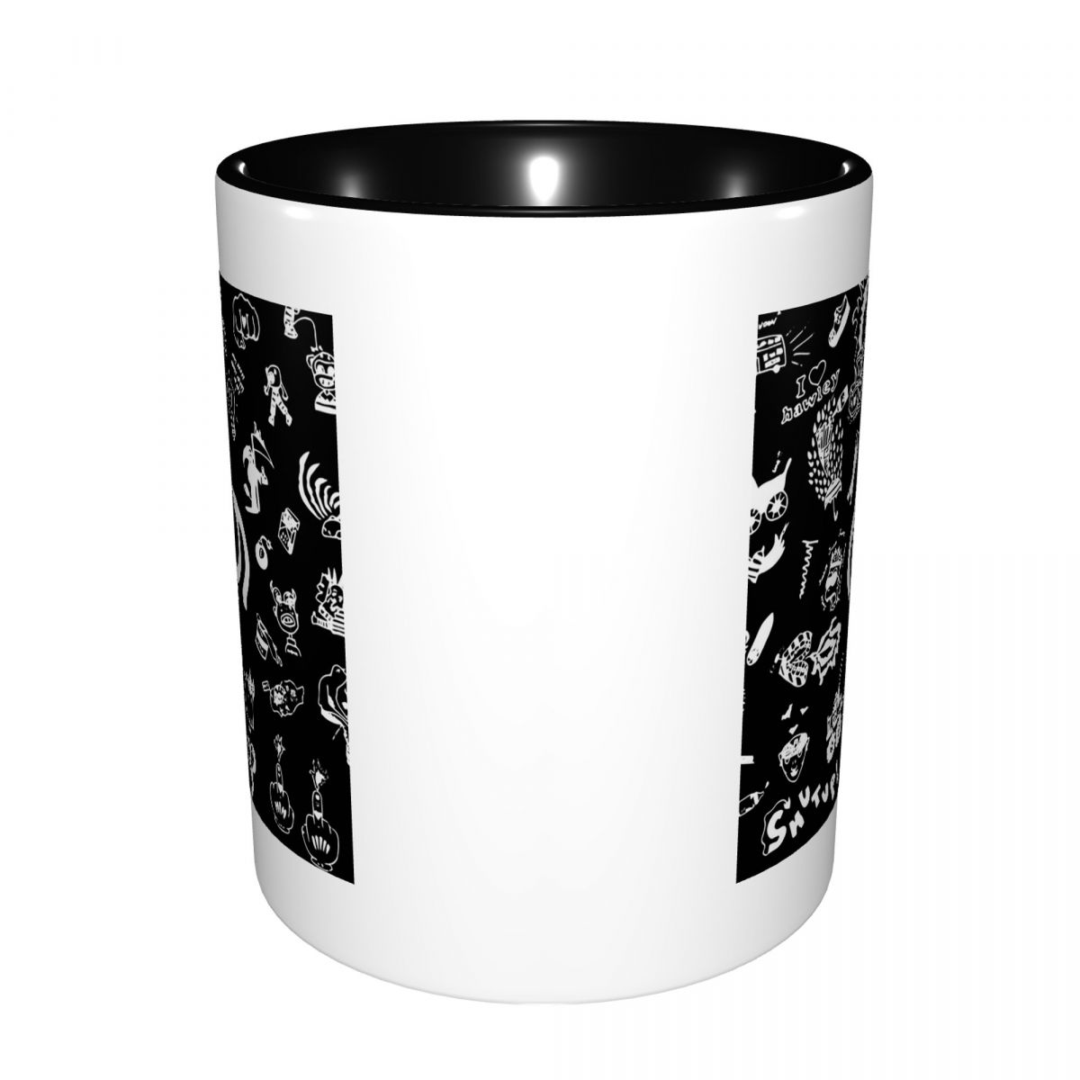 Caneca de Cerâmica Engraçada c - Coffee Tea Drawing avaliação e preço