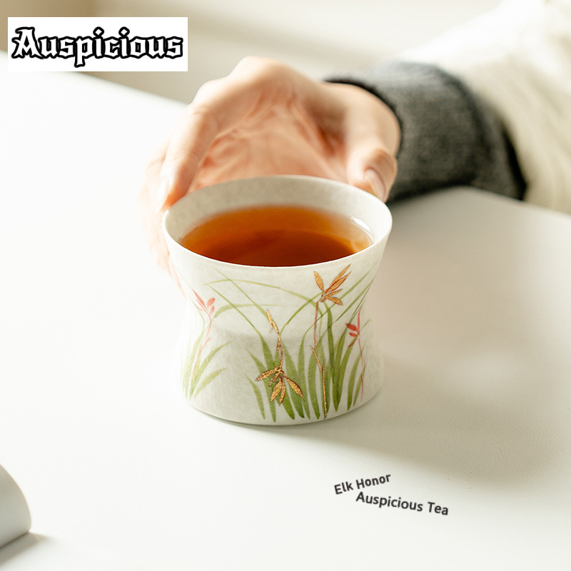 180ml desenho de ouro pintado  - Coffee Tea Drawing avaliação e preço