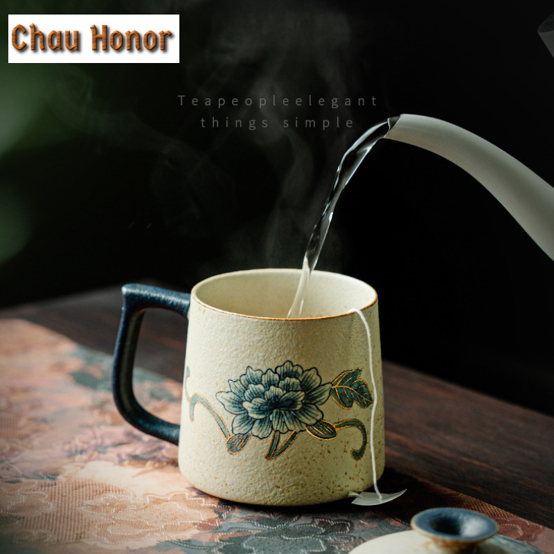 Caneca vermelha de pedernal az - Coffee Tea Drawing avaliação e preço