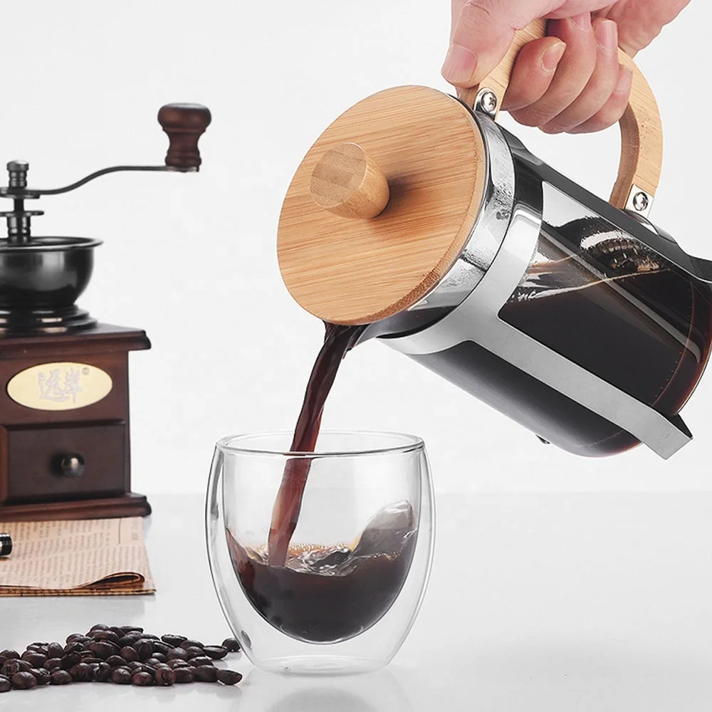 Prensa Francesa de Aço Inoxidá - Coffee Tea Press avaliação e preço