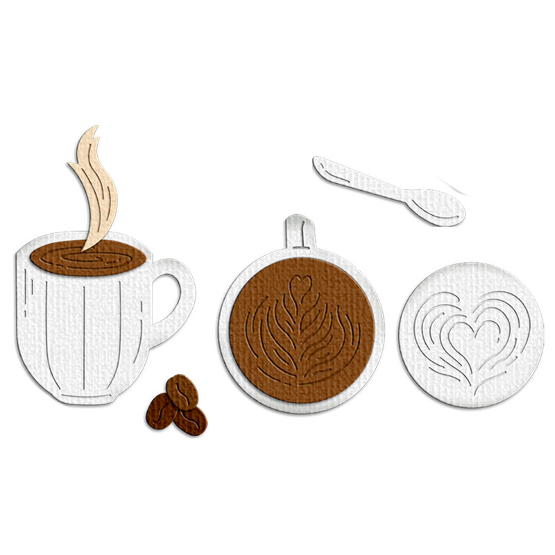 Cortadores de Metal e Stencils - Coffee Stencil Art avaliação e preço