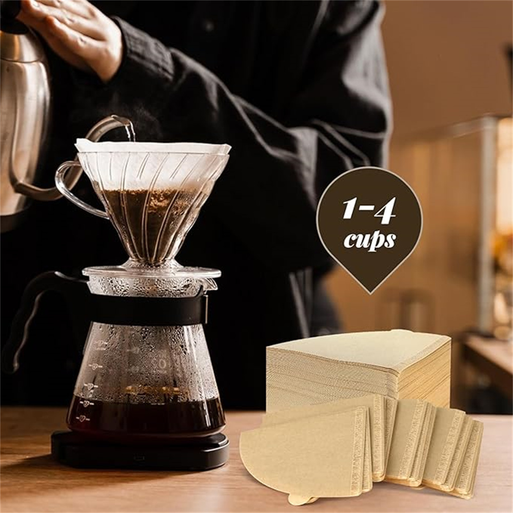 V-Shaped Papel De Filtro De Ca - Dispenser Coffee And Tea avaliação e preço