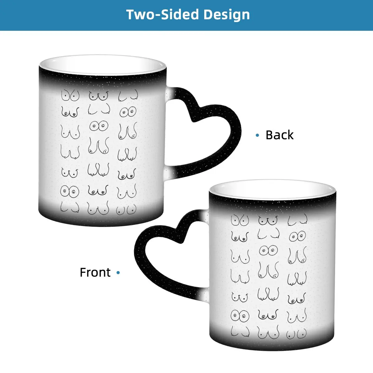 Caneca de cerâmica com desenho - Coffee Tea Drawing avaliação e preço