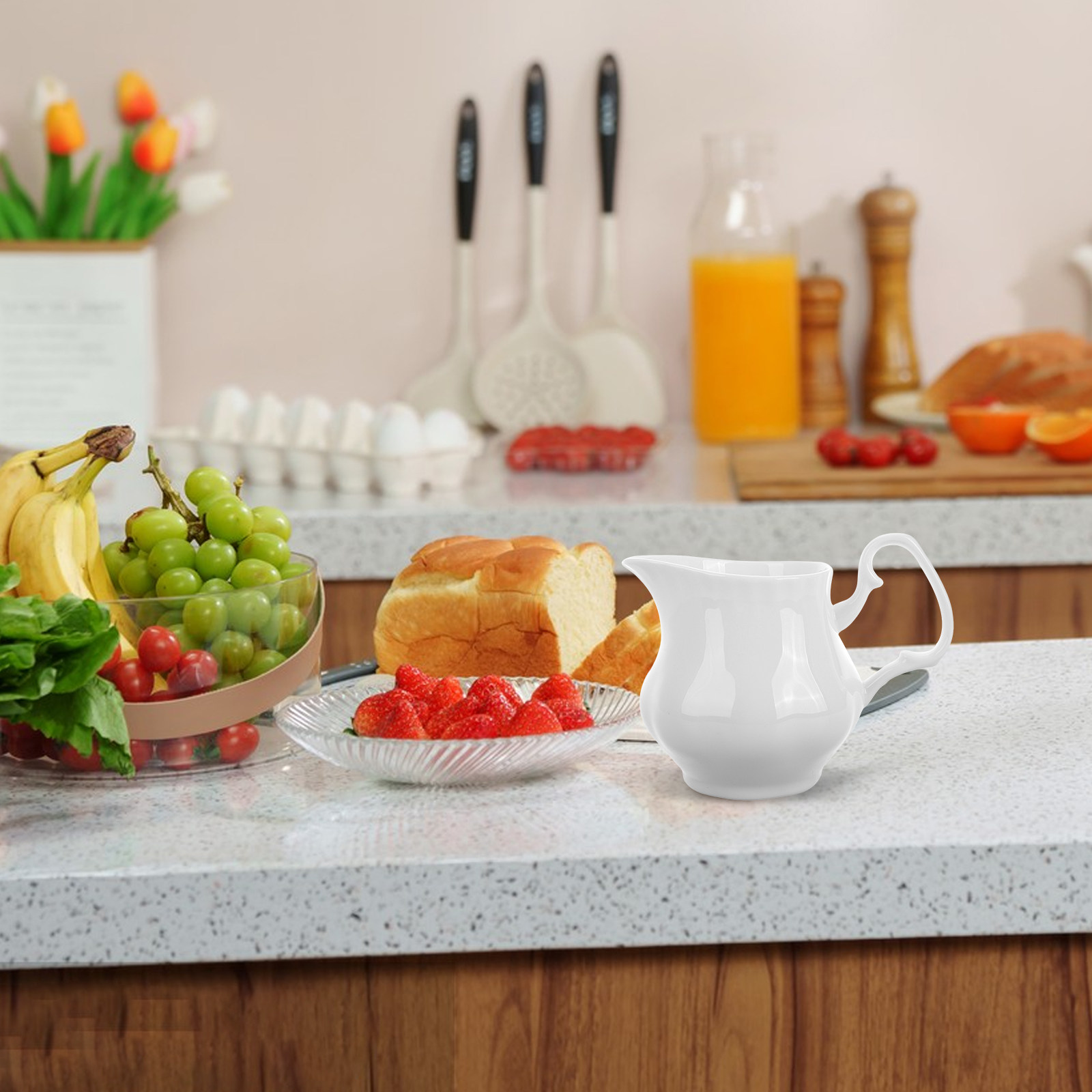 Jarro de Leite de Porcelana Fi - Coffee Tea Creamer avaliação e preço