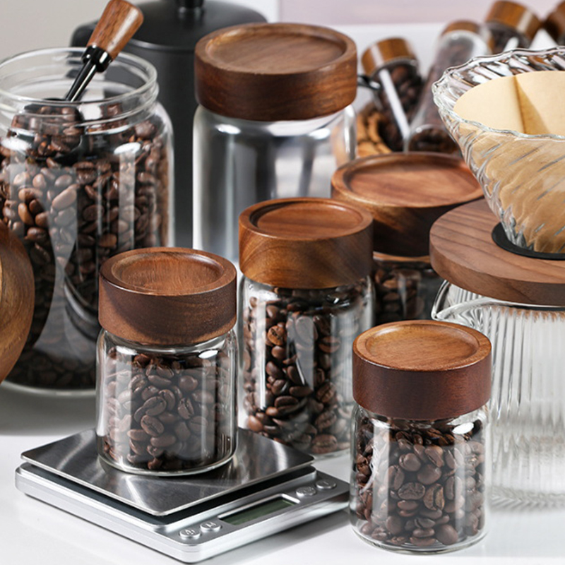 Recipiente de armazenamento de - Coffee Tea Display avaliação e preço