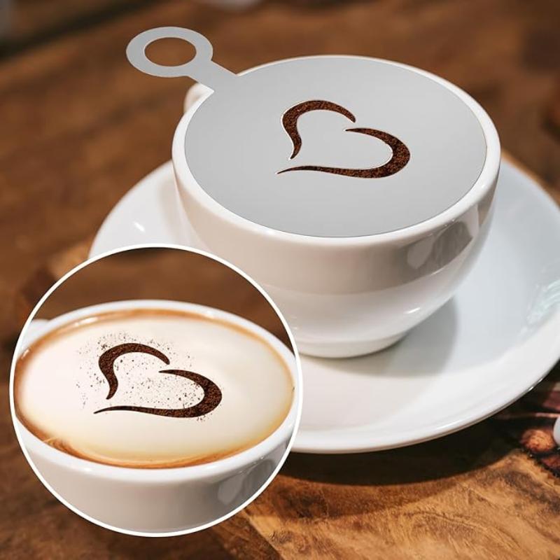 Conjunto de 4 Peças de Estênce - Coffee Stencil Art avaliação e preço