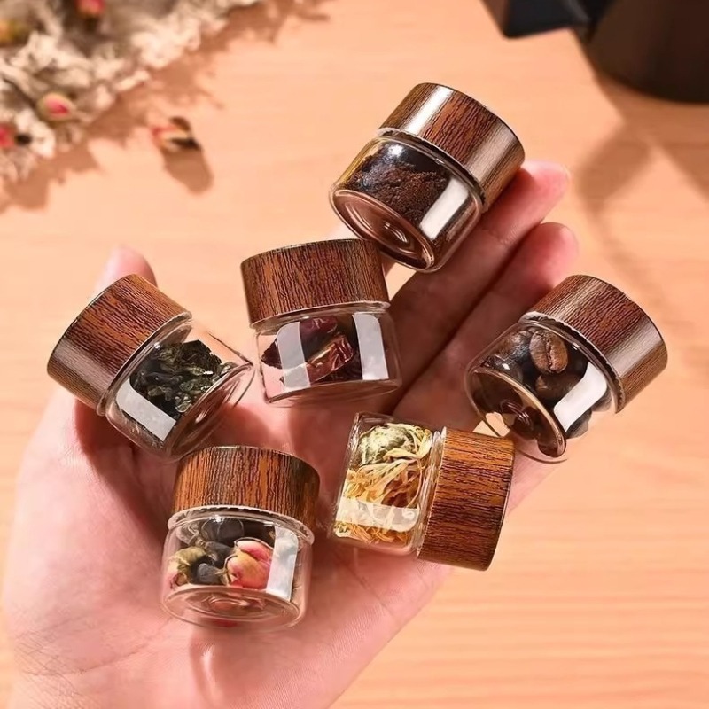 Mini Pote de Vidro Hermético p - Coffee Tea Creamer avaliação e preço
