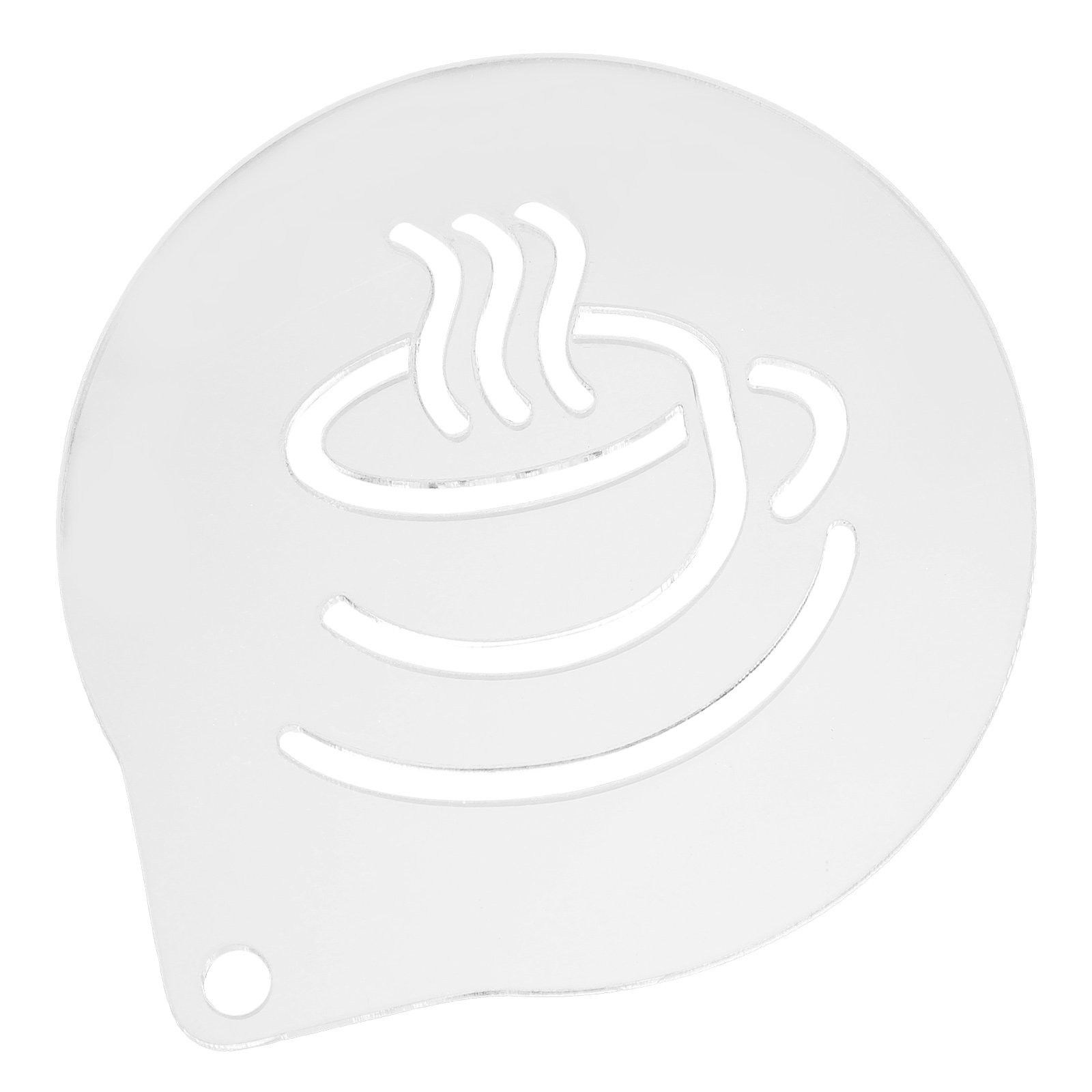Estêncil de Acrílico Leve para - Coffee Stencil Art avaliação e preço