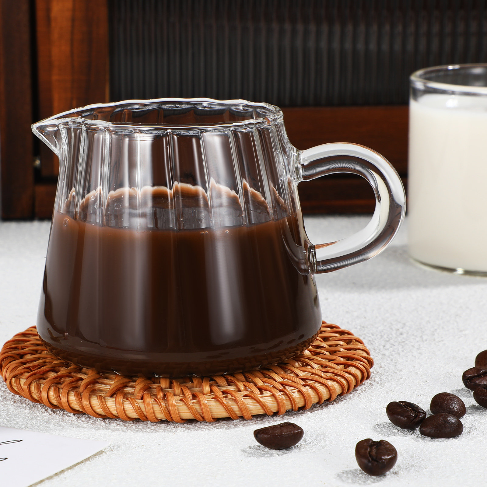 Jarra de Vidro para Creme e Le - Coffee Tea Creamer avaliação e preço