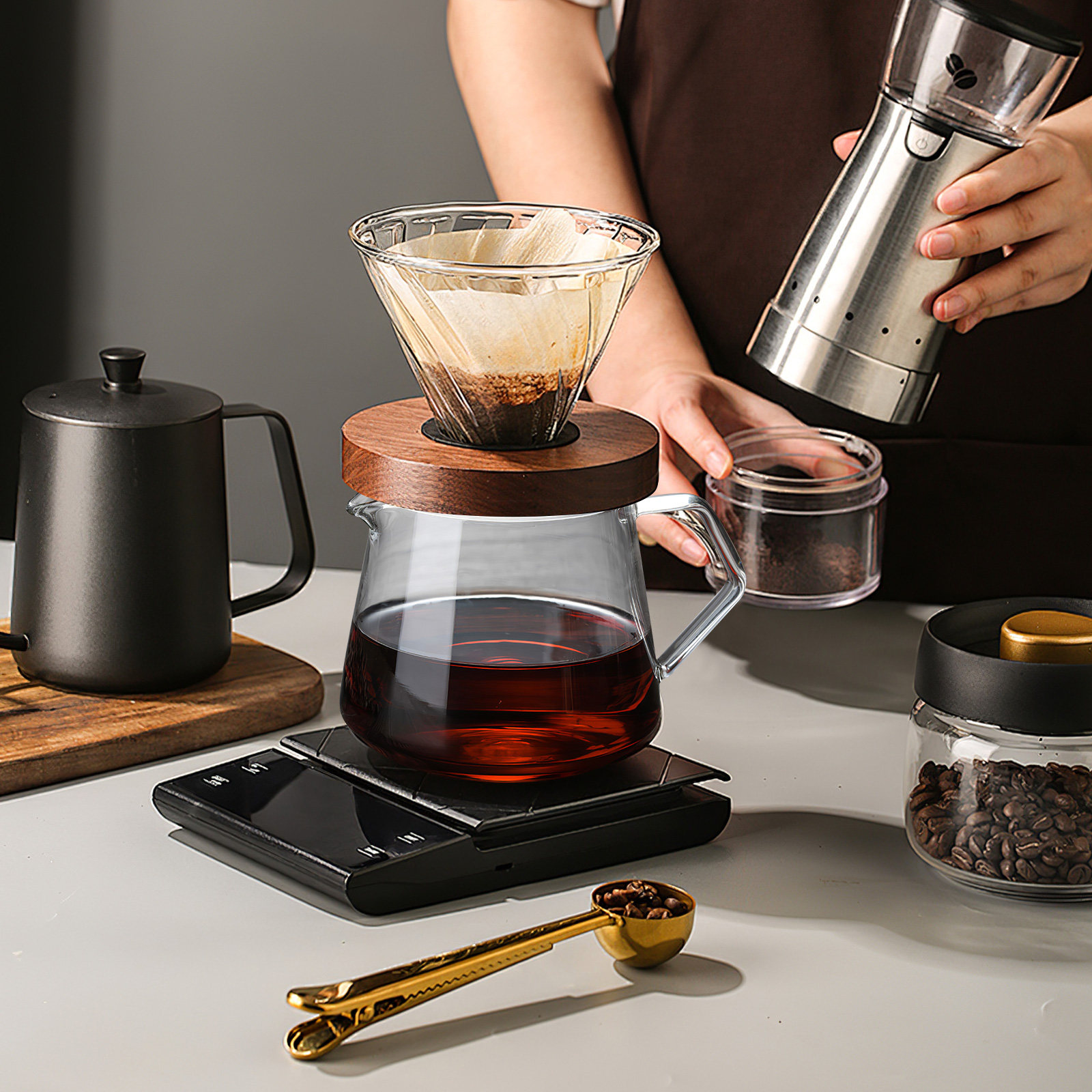 Jarra de Vidro de Alta Transpa - Coffee Tea Pot avaliação e preço