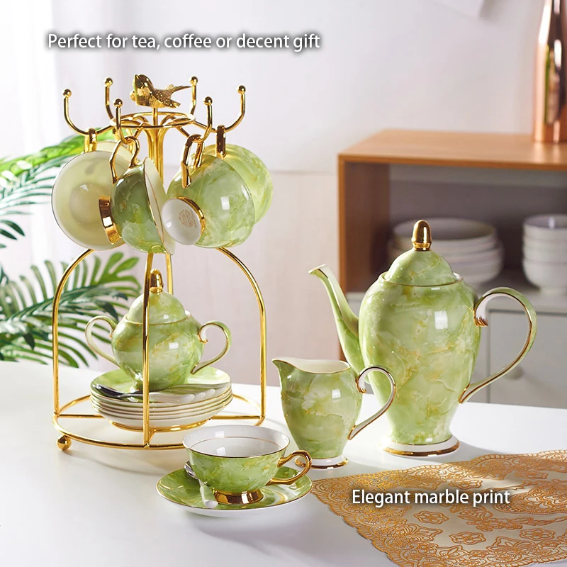 Conjunto de café de porcelana  - Coffee Tea Creamer avaliação e preço
