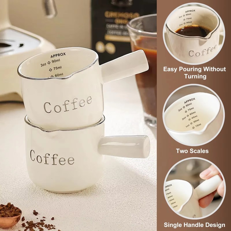 Mini xícara de café de cerâmic - Coffee Tea Creamer avaliação e preço