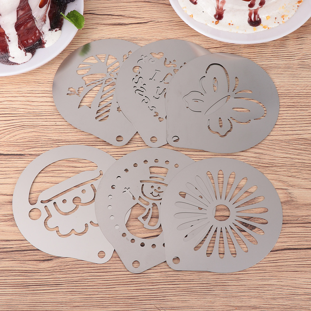 Conjunto de 1 Estêncil para Ca - Coffee Stencil Art avaliação e preço