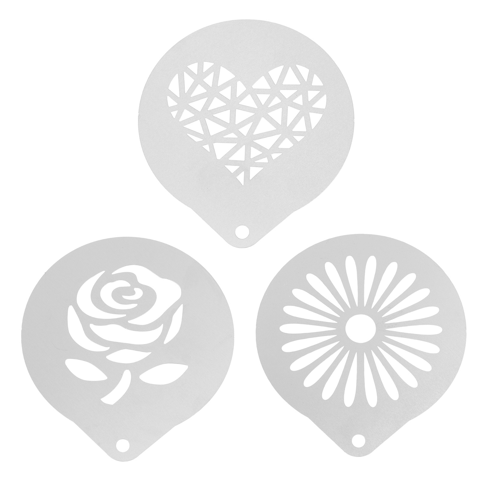 Conjunto de 3 Stencils de Café - Coffee Stencil Art avaliação e preço