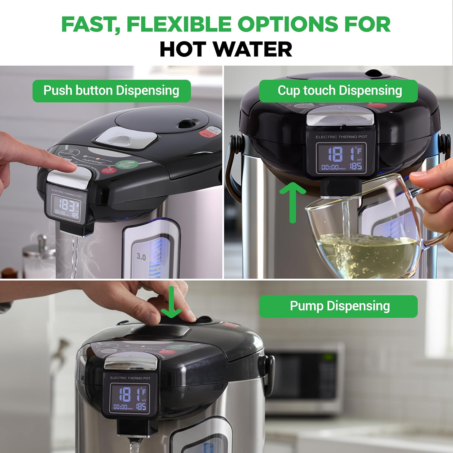 Dispensador Elétrico de Água Q - Dispenser Coffee And Tea avaliação e preço