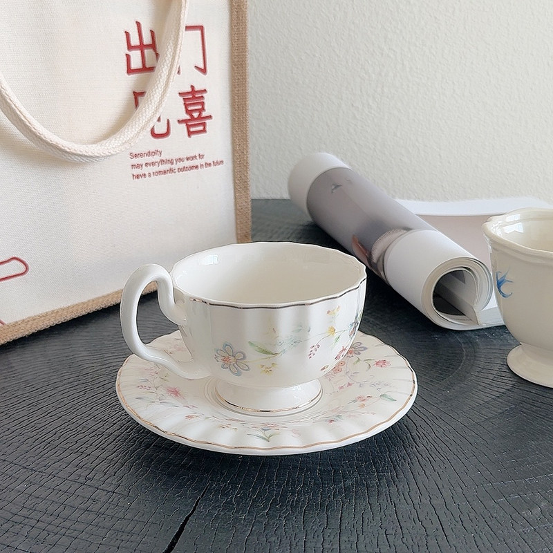 Conjunto de Xícaras de Café co - Coffee Tea Drawing avaliação e preço