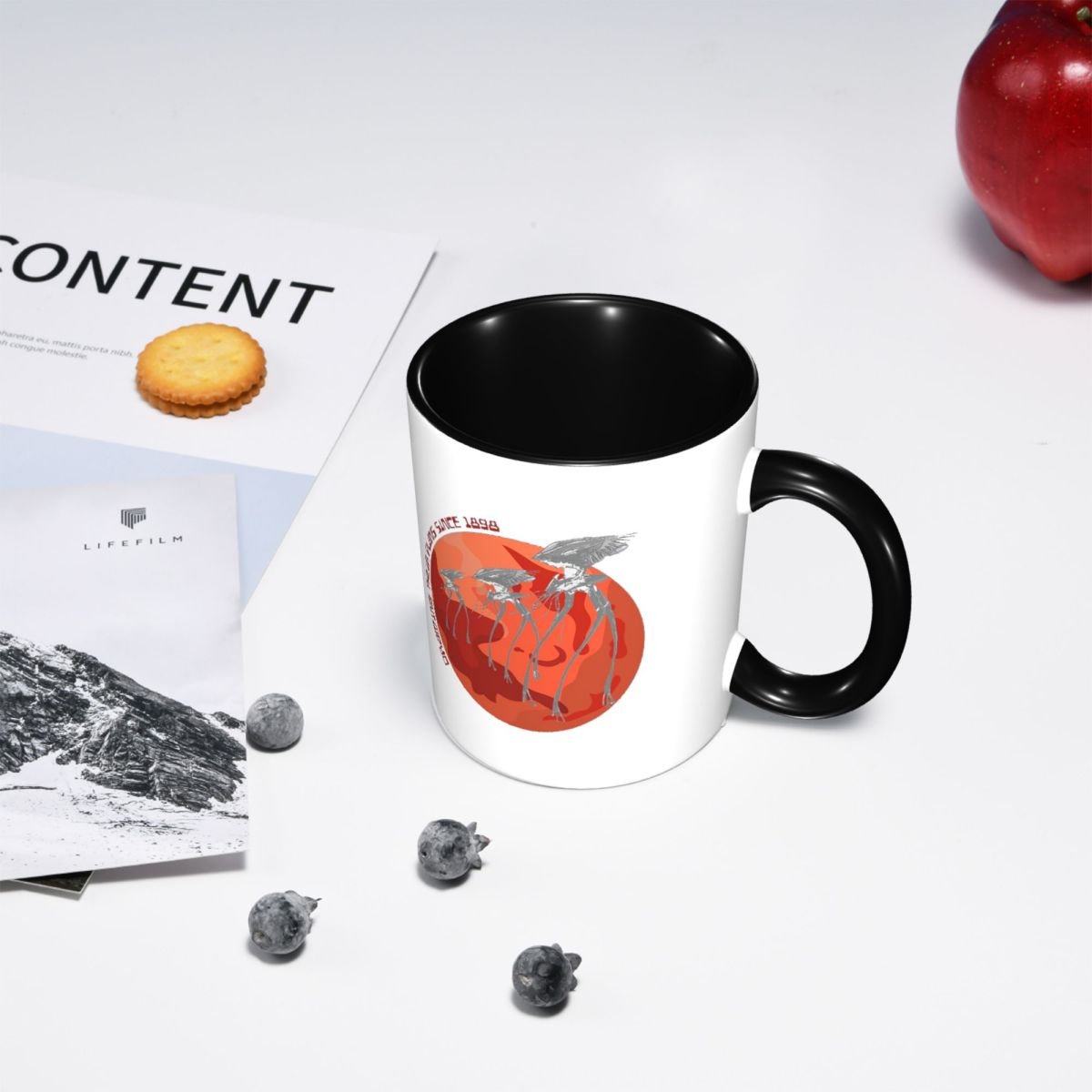 Caneca de Cerâmica Engraçada c - Coffee Tea Drawing avaliação e preço