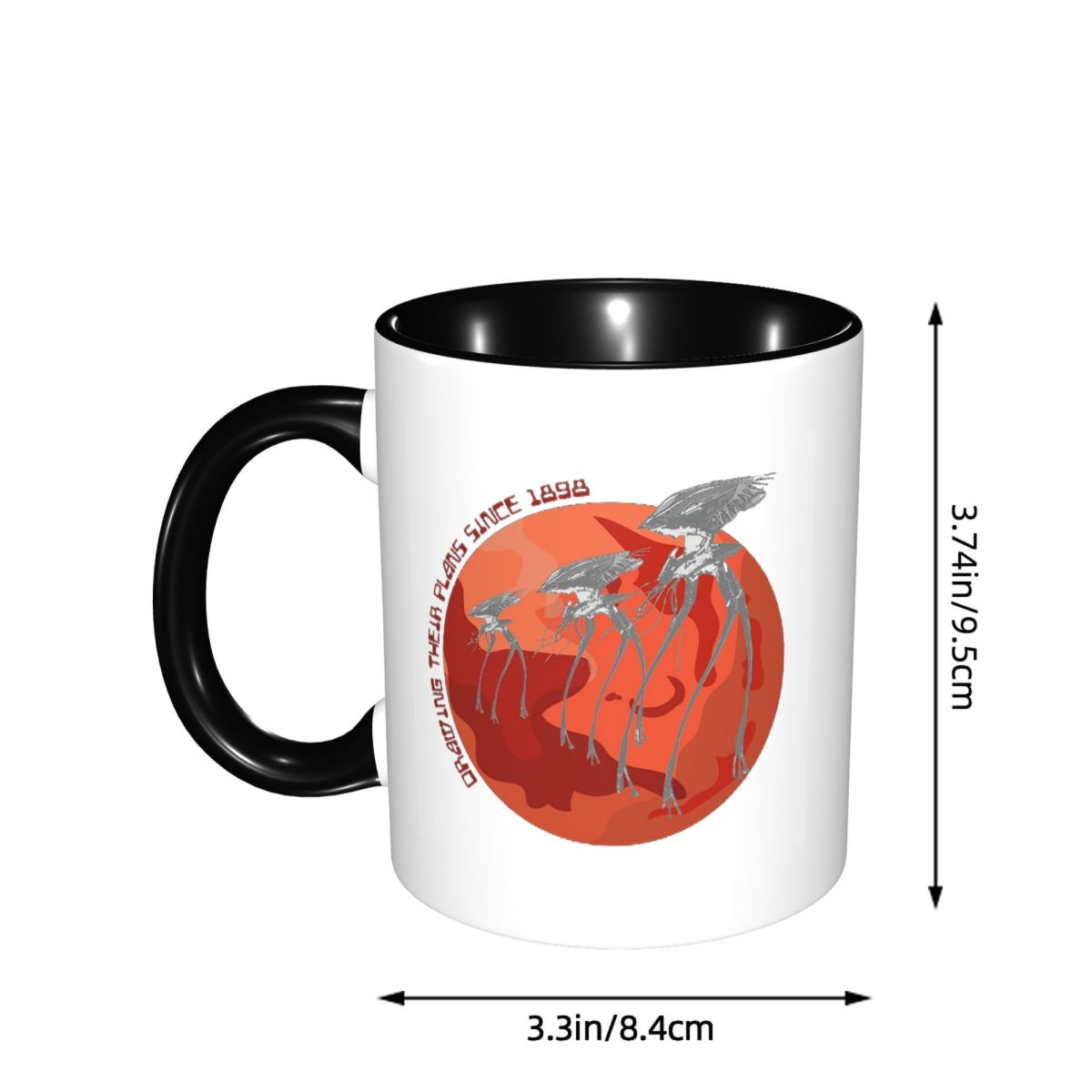Caneca de Cerâmica Engraçada c - Coffee Tea Drawing avaliação e preço