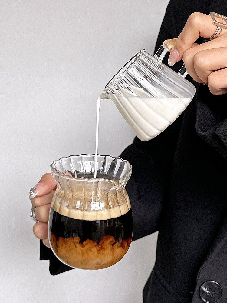 Jarra de Leite de Vidro Boross - Coffee Tea Creamer avaliação e preço