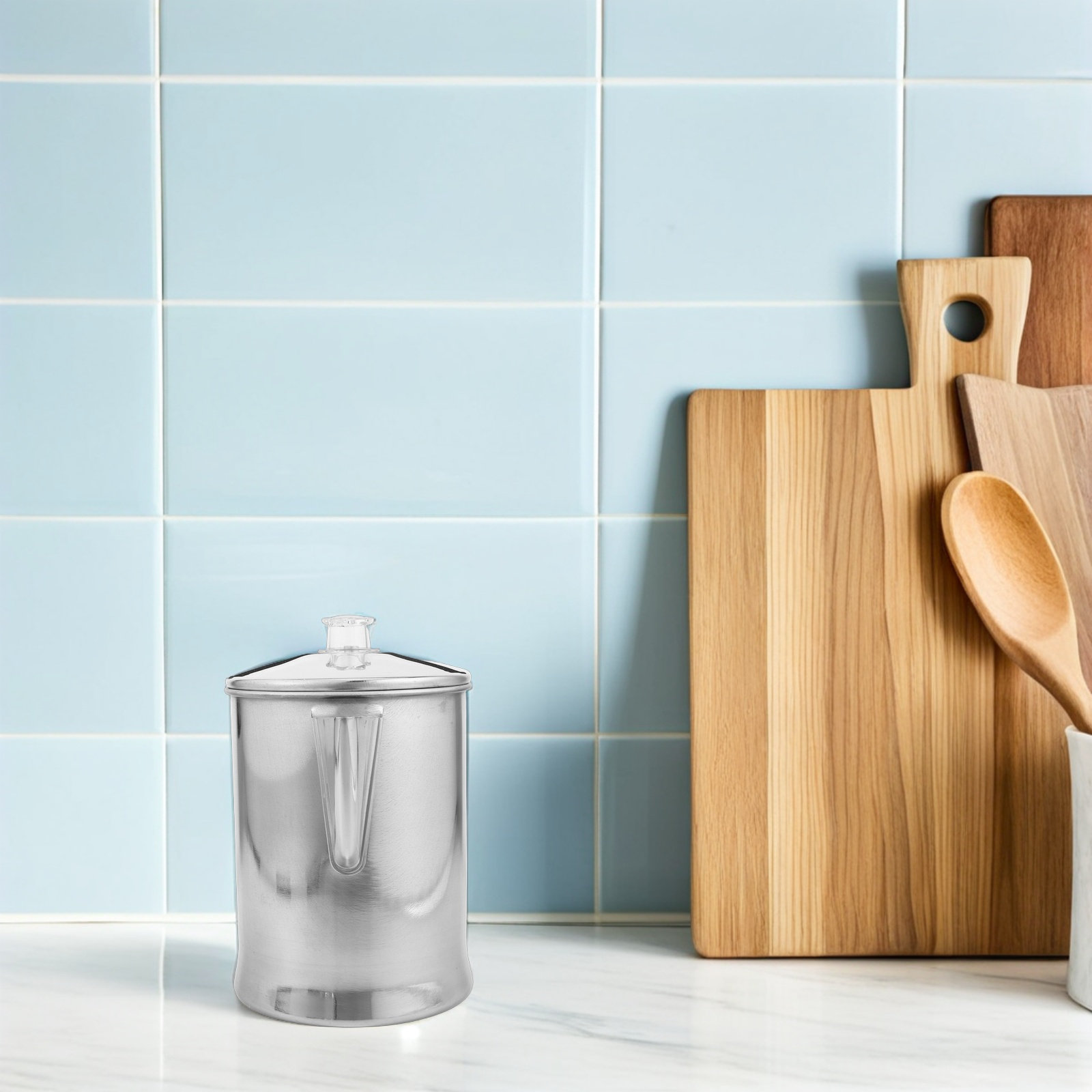 Cafeteira de Alumínio 1.8L Por - Coffee Tea Pot avaliação e preço