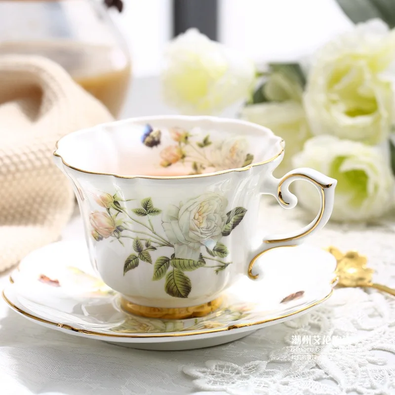 osso china conjunto de café es - Coffee Tea Creamer avaliação e preço