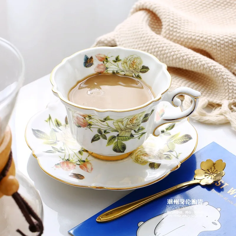 osso china conjunto de café es - Coffee Tea Creamer avaliação e preço