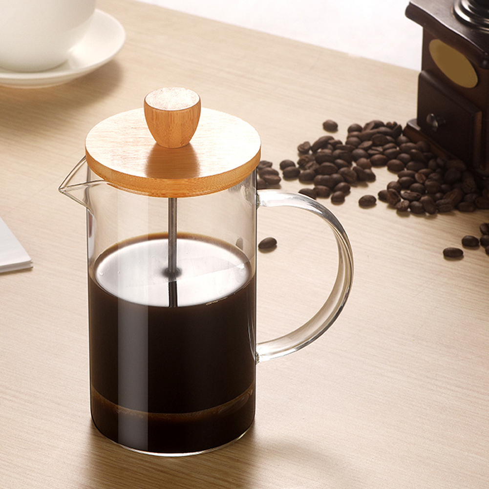 Pote de prensa de filtro franc - Coffee Tea Pot avaliação e preço