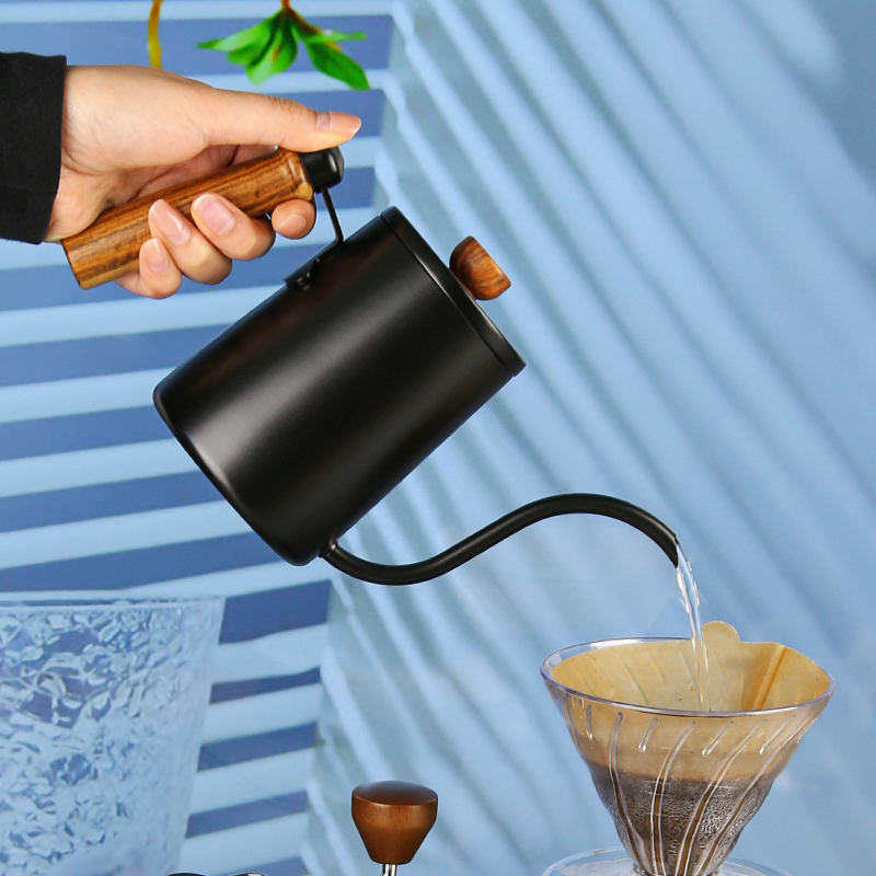 Aço inoxidável Gooseneck Chale - Coffee Tea Pot avaliação e preço