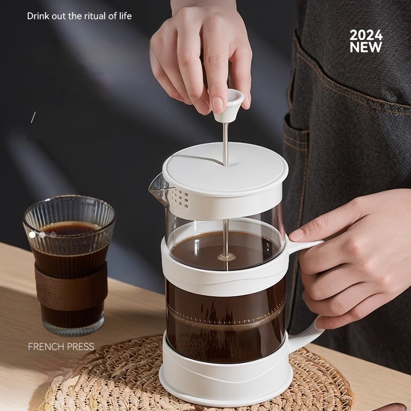 Gananxi mão imprensa cafeteira - Coffee Tea Press avaliação e preço