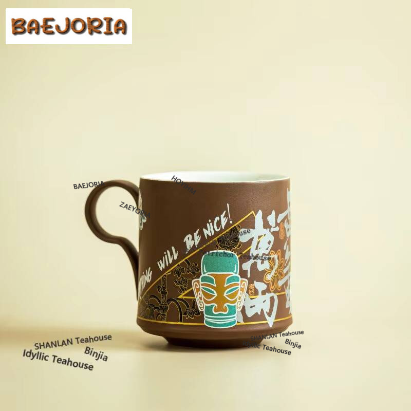 Caneca Criativa Cultural Sanxi - Coffee Tea Drawing avaliação e preço