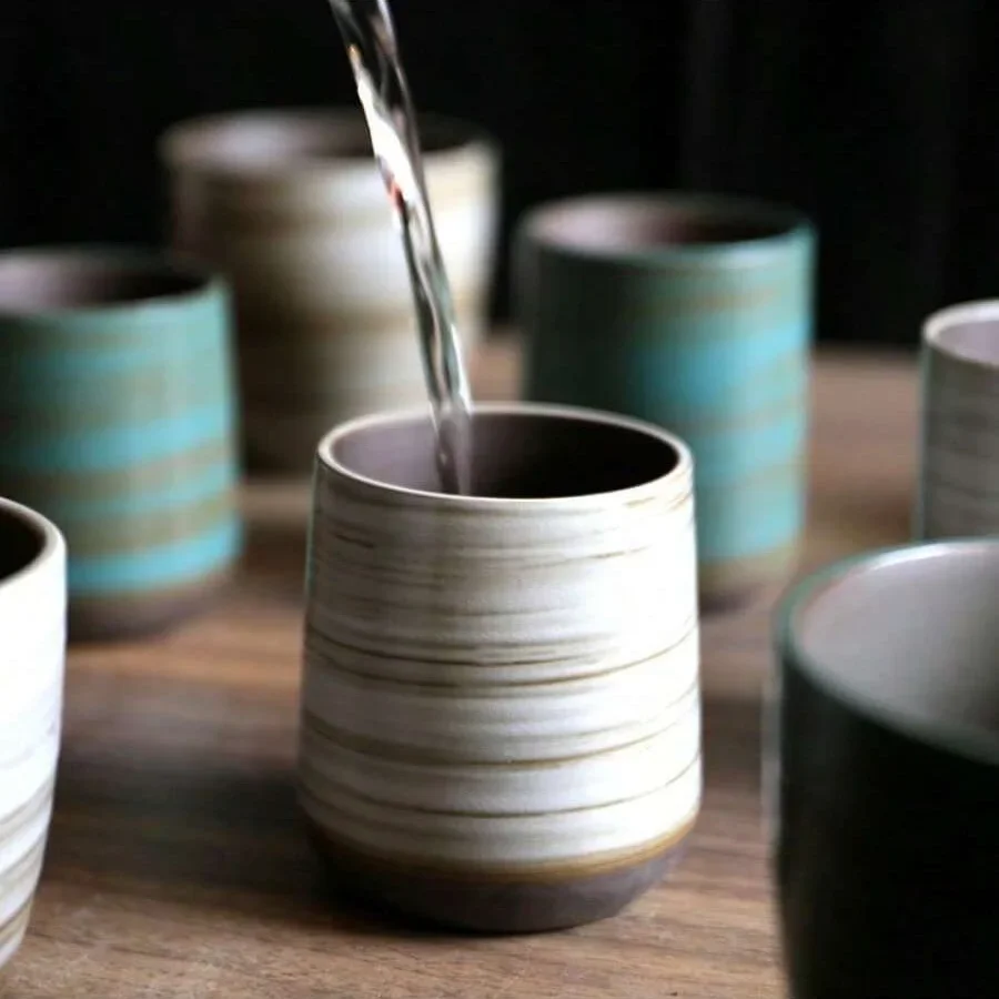 Caneca de pedra esmaltada crac - Coffee Tea Flask avaliação e preço