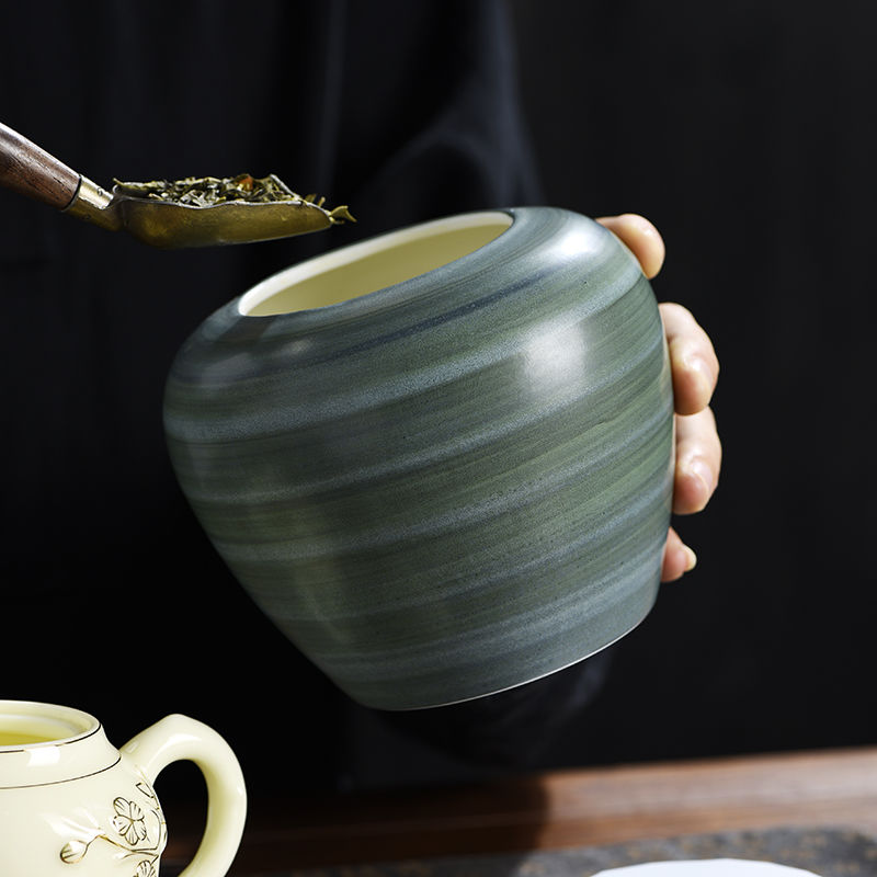 Jarra de cerâmica retrô com fo - Coffee Bean And Tea Leaf avaliação e preço