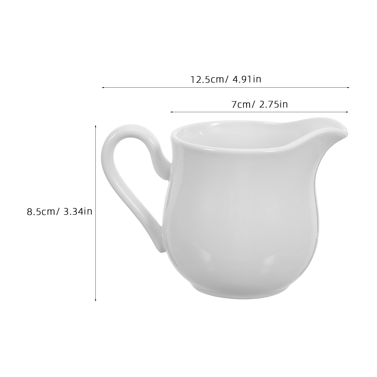 Jarro de Cerâmica Pequeno de 3 - Coffee Tea Creamer avaliação e preço