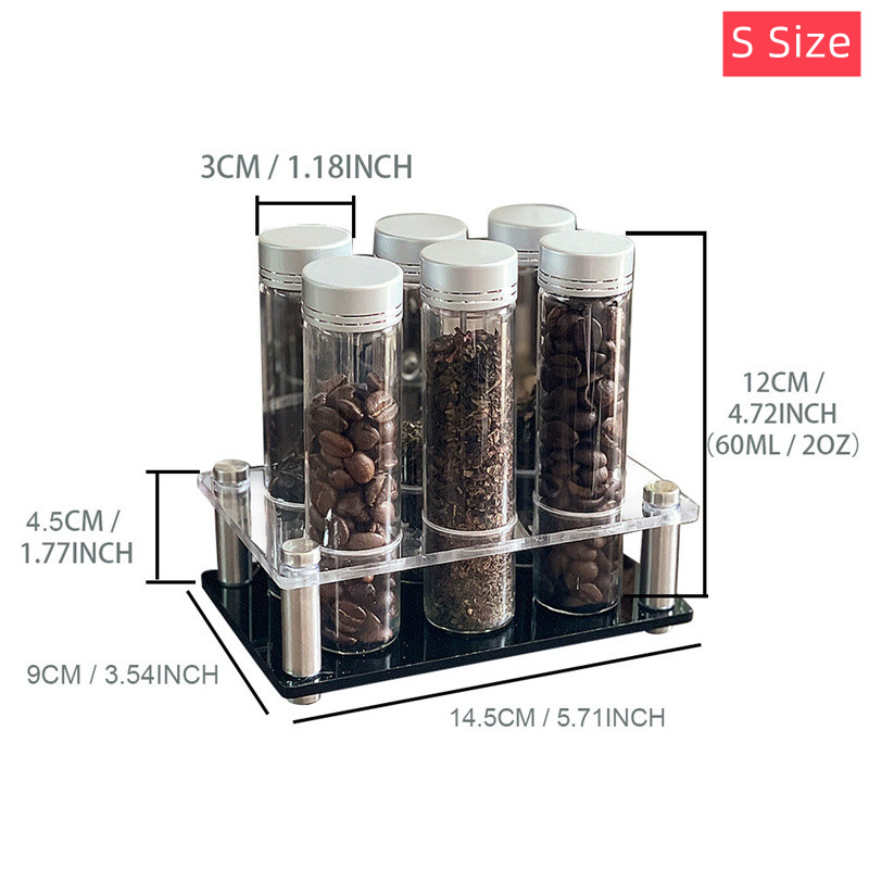 Recipiente de armazenamento de - Coffee Tea Display avaliação e preço