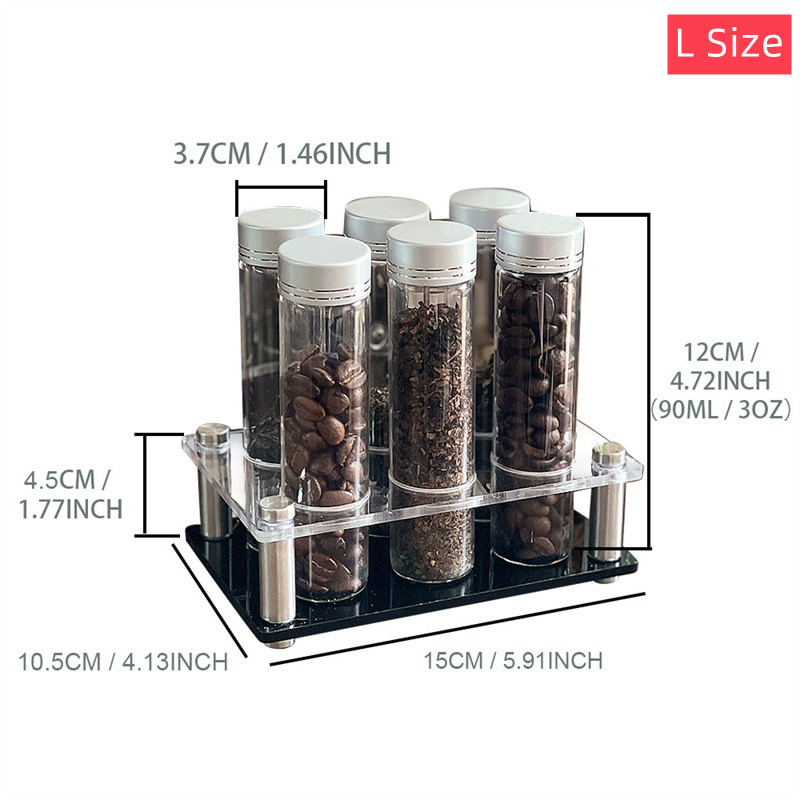 Recipiente de armazenamento de - Coffee Tea Display avaliação e preço