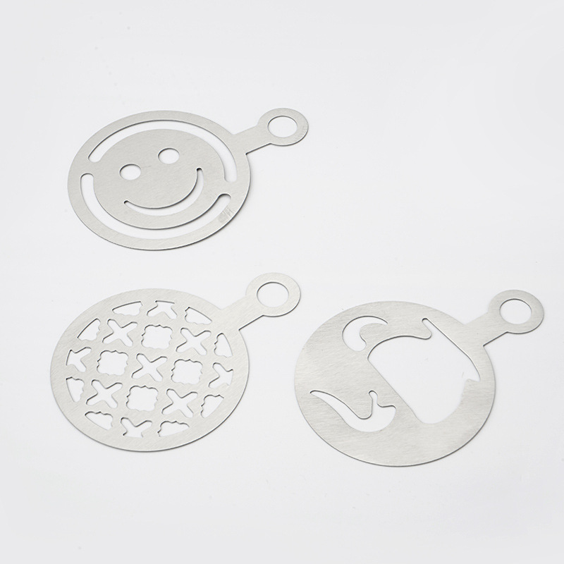 Estêncil de aço inoxidável par - Coffee Stencil Art avaliação e preço