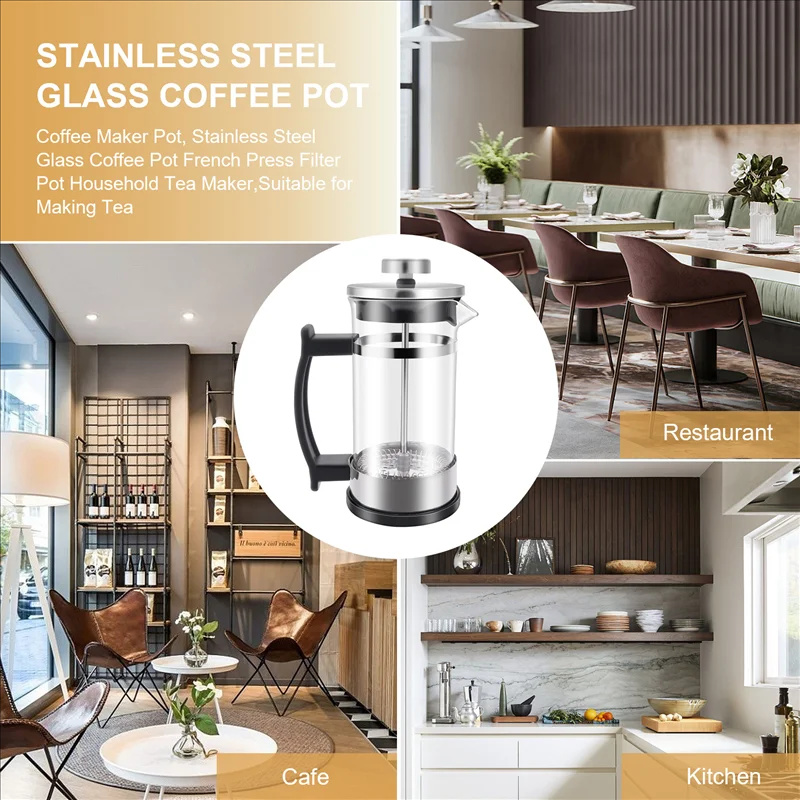 Cafeteira Francesa com Filtro  - Coffee Tea Press avaliação e preço